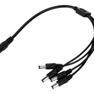 Cctv Cable Poder Splitter 4 Salidas