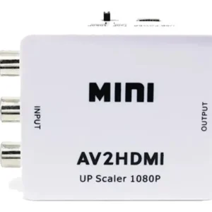 Adaptador Conversor Rca Av Analogo A Hdmi Digital Tecnomati