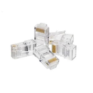 Conectores Rj45 Cat6 Red Lan Plug Utp Bolsa X 100 Tecnomati