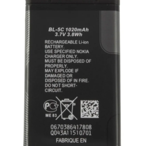 Bateria Alternativa Bl-5c Recargable 600mah Alta Calidad