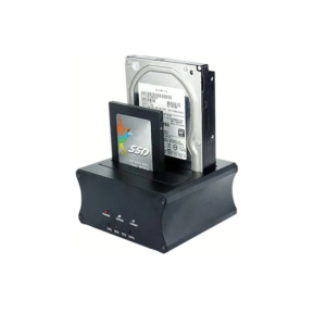 Docking base disco duro 2 slots sata 2.5 a 3.5 usb 3.0