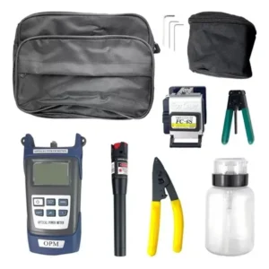 Kit De Herramientas Fibra Optica Ftth Con Medidor De Fallas