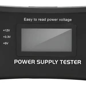 Tester Probador De Fuentes Atx Btx Itx 20/24 Pines Sata Hdd Negro