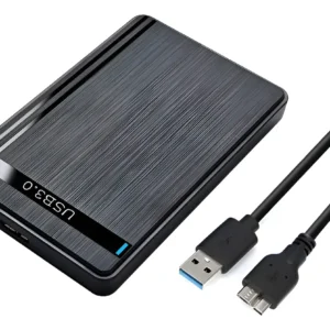 Cofre Case Para Disco Duro Sata 2.5 Usb 3.0 Para Notebook Negr