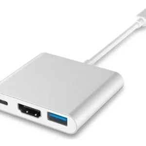 Cable Adaptador Tipo C A Usb Hdmi 3.0 4k Gris