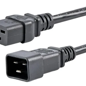 Cable De Poder C19 A C20 En Ups Datacenter Svr Pdu 1.8m 16a