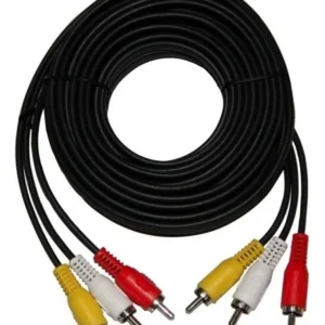 Cable Rca Audio Y Video Macho Macho 5 Metros