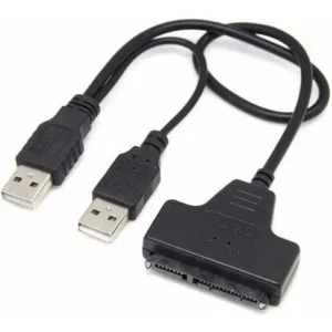 Adaptador Usb 2.0 A Sata 2.5 Con Doble Usb
