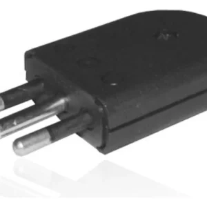 Enchufe Macho Volante Convertible 3 Patas 10a 250v