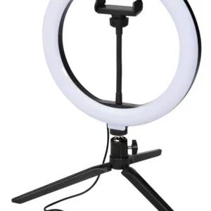 Aro De Luz Led 26cm Selfie Tiktok Zoom Youtuber - Tecnomati Negro 3 Tipos