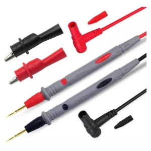 Puntas De Prueba Tester Multimetro 20a + Pinzas