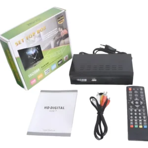 Decodificador Tv Digital Señal 1080p Isdb-t Negro