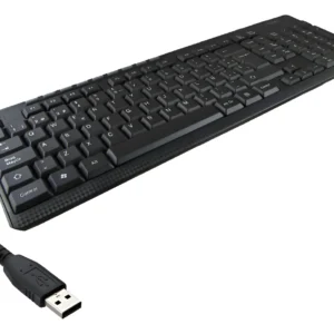 Teclado Multimedia Usb Color Negro. Tecnomati Español Latinoamérica