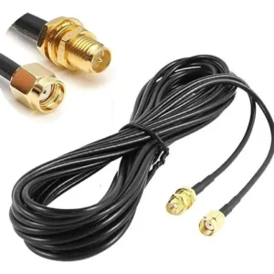 Cable Extensión Antena Wifi Pigtail Rp Sma 15 Metros