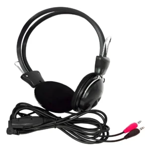 Audifonos Con Microfono Pc Notebook Teletrabajo Zoom Gamer Negro