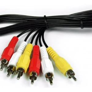 Cable Rca Audio Y Video Macho Macho 1.5 Metros