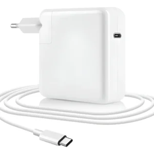 Cargador Alternativo Macbook Usb Tipo-c 61w Con Cable Blanco