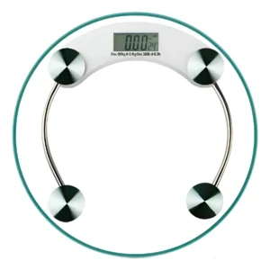 Balanza Peso Báscula Digital De Baño Vidrio 180k - Tecnomati Gris