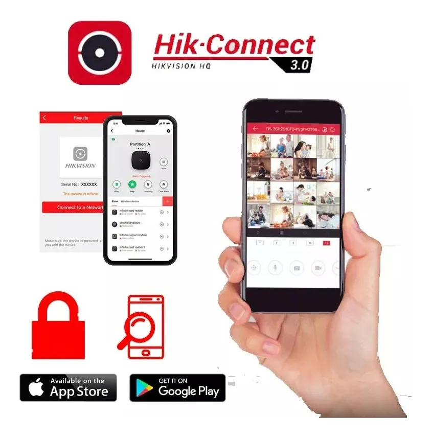 Cctv Kit Hikvision 4ch Dvr Colorvu 4cam 2mp Hd 1tb 1080p Pro - Imagen 4