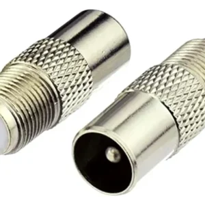 Adaptador Antena Pal Macho A F Hembra Antena, Tv Cable