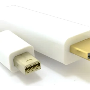 Cable Mini Display Port Macho A Hdmi Macho Thunderbolt 1.8 M Blanco