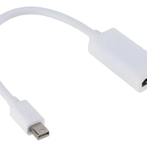 Cable Adaptador Genérico Mini Dp A Hdmi Blanco