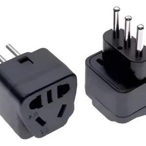 Enchufe adaptador italiano a europeo y americano