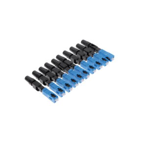 10 Conectores rápidos fibra optica SC/UPC Ftth