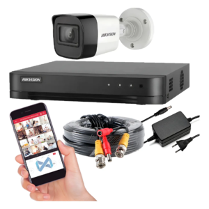 CCTV KIT HIKVISION STARTER 1CAM 2MP NO-HDD 1x BALA BNC