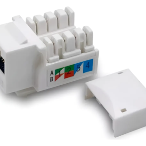 Módulo de red Rj45 Cat6 hembra Normal para Ponchadoras de impacto
