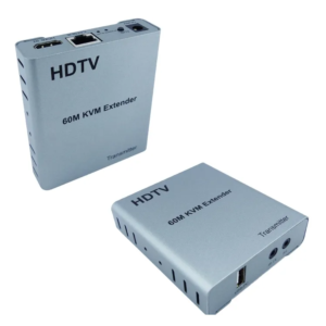 Extensor HDMI hasta 60m por LAN RJ45 con KVM USB IR