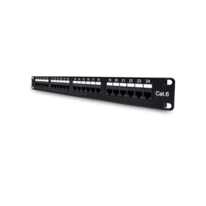 Patch Panel Cat6 24 Puertos 19 1u Montaje Utp