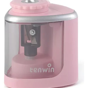 Sacapuntas Electrico Automatico Pilas AAA ROSA