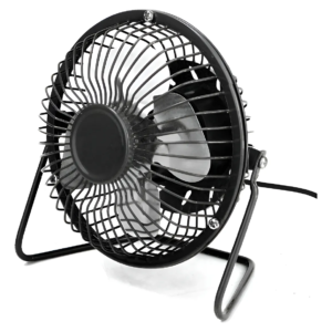 Mini Ventilador Usb 15cm Aspas Metalicas