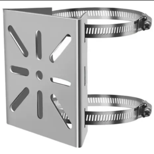 Soporte de poste para CCTV / 2 abrazaderas